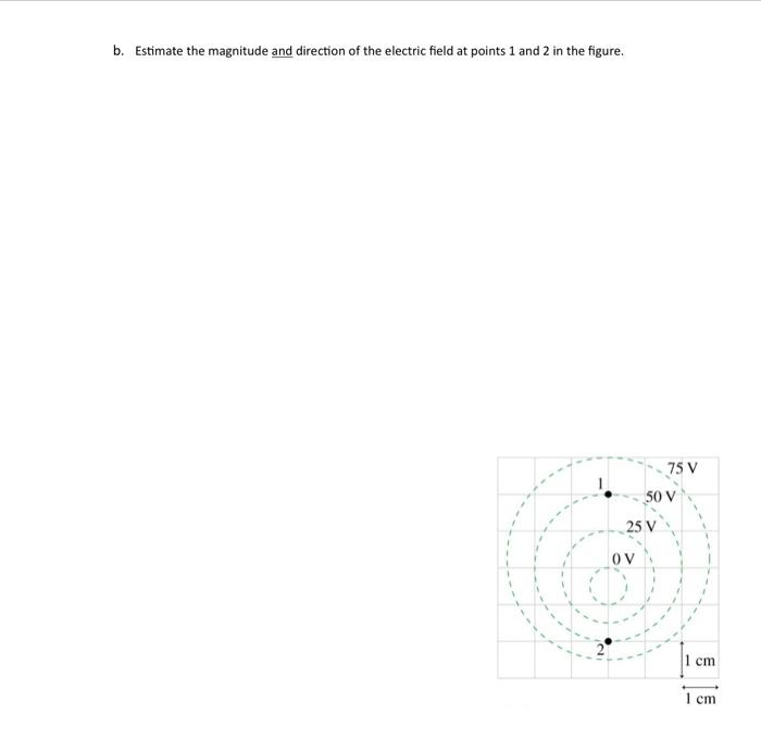 Solved Sov Nov Equipotential Maps Pts The Electric Chegg