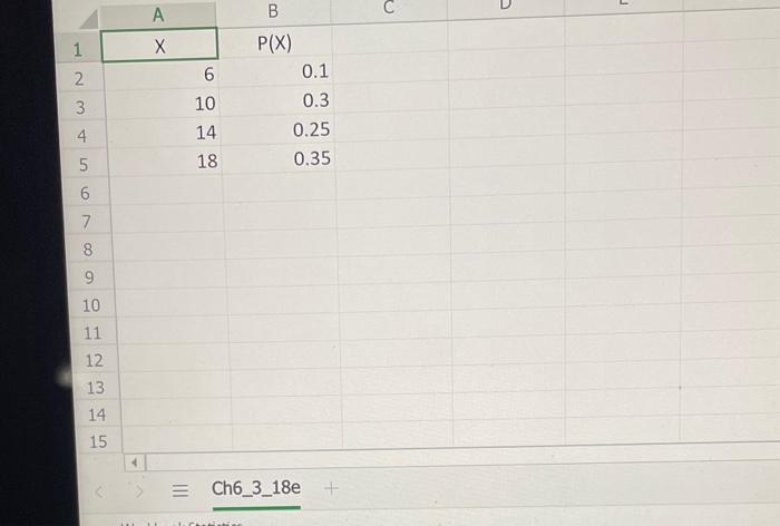 Solved Compute The Mean And Variance Of The Following Chegg