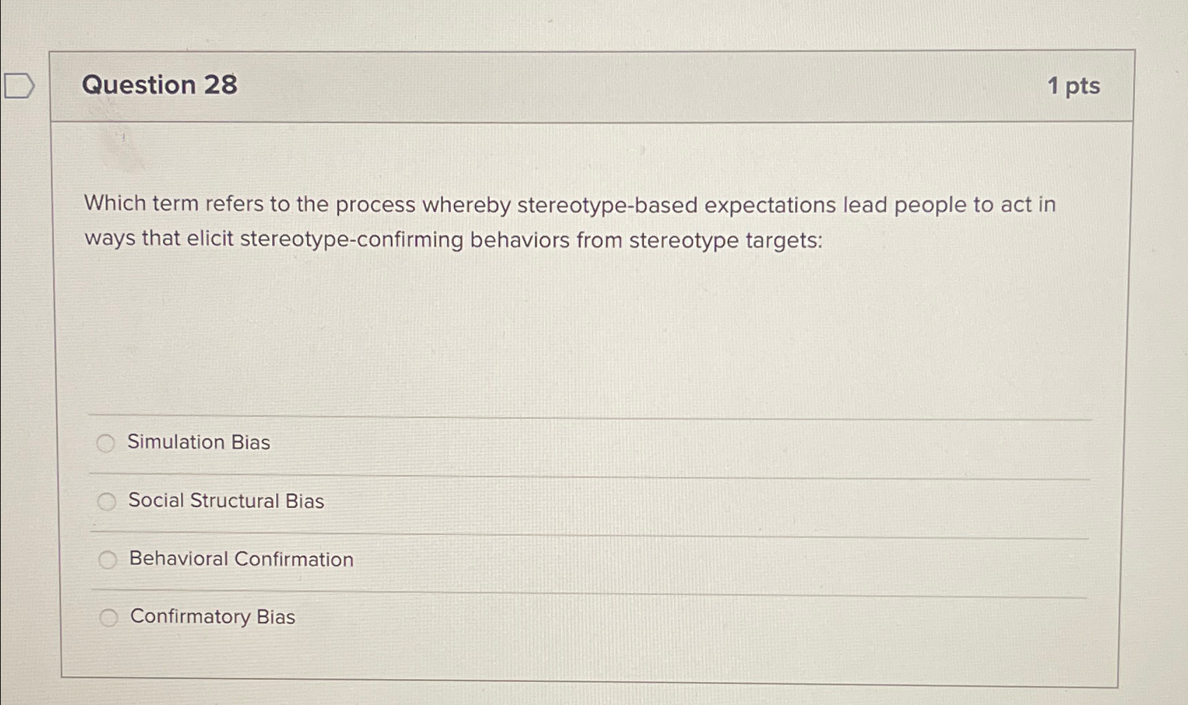 Solved Question Ptswhich Term Refers To The Process Chegg