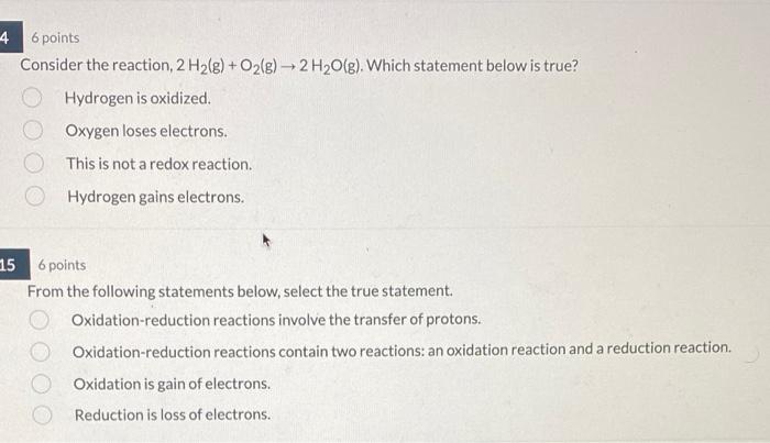 Solved Consider The Reaction H G O G H O G Which Chegg