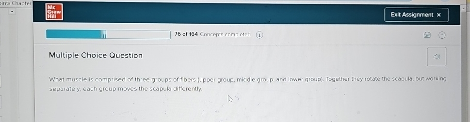 Solved Bints Chapter 76 Of 164Concepts Completed Multiple Chegg