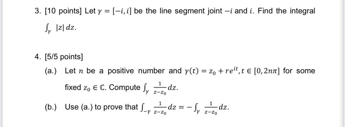 Solved Points Let I I Be The Line Segment Joint Chegg