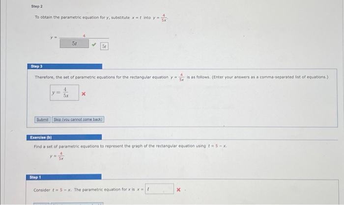 Solved Find A Set Of Parametric Equations To Represent The Chegg