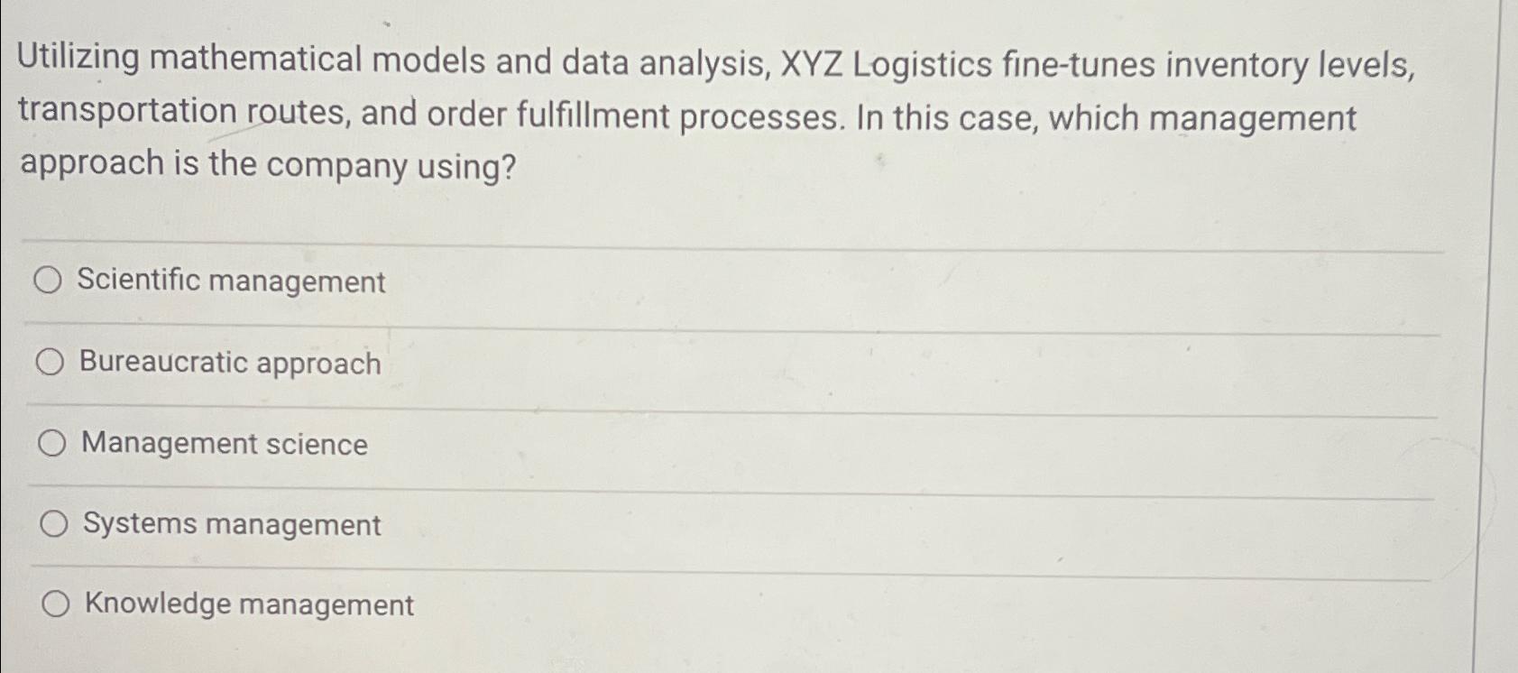 Solved Utilizing Mathematical Models And Data Analysis Xyz Chegg