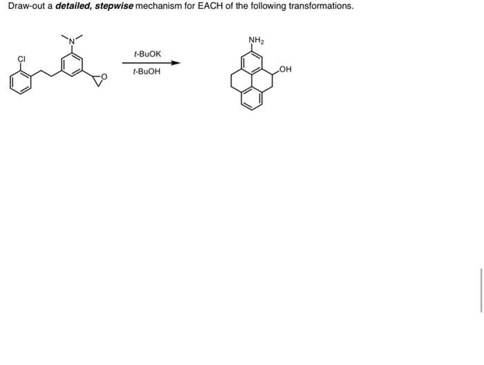 Solved Draw Out A Detailed Stepwise Mechanism For Each Of Chegg