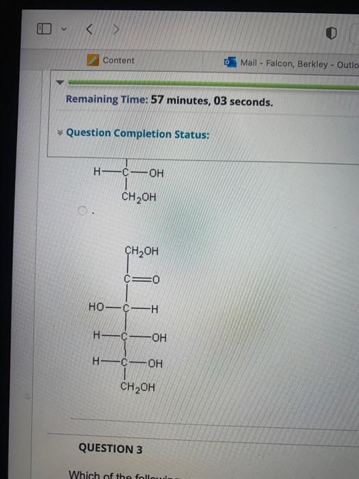 Solved Question Completion Status Which Of The Following Chegg