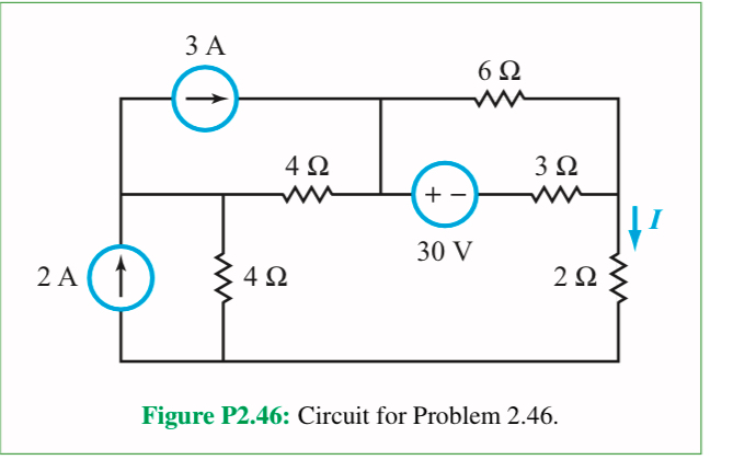 Solved Use Node Voltage Analysis To Solve Chegg