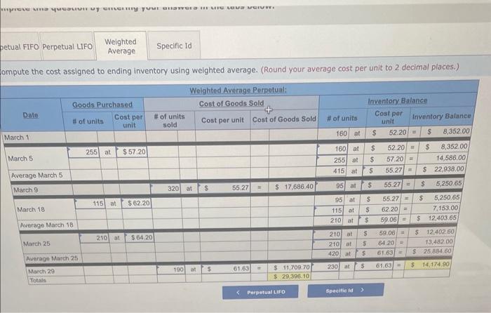 Solved 3 Compute The Cost Assigned To Ending Inventory Chegg