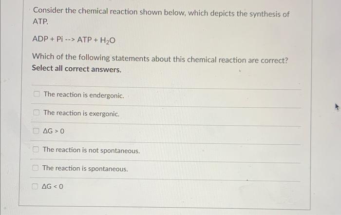 Solved Consider The Chemical Reaction Shown Below Which Chegg