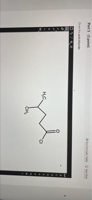 Solved This Is A Molecule Drawing Question It Is Worth 2 Chegg