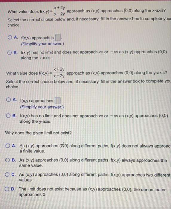 Solved Use The Two Path Test To Prove That The Following Chegg