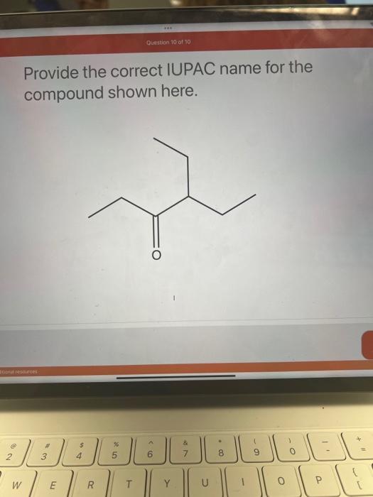 Solved Draw The Structural Condensed Formula Of Chegg