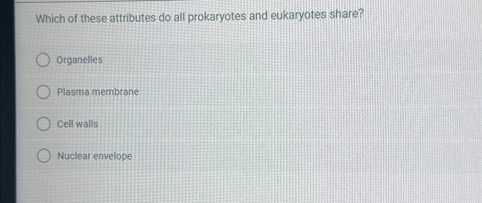 Solved Which Of These Attributes Do All Prokaryotes And Chegg