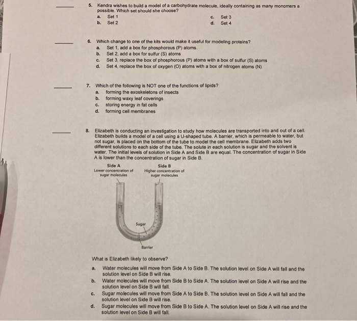 Solved A C Which Two Types Of Organic Polymers Are Made Chegg