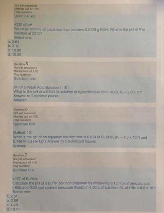 Solved Not Yet Answered Marked Out Of 100 Flag Question Chegg