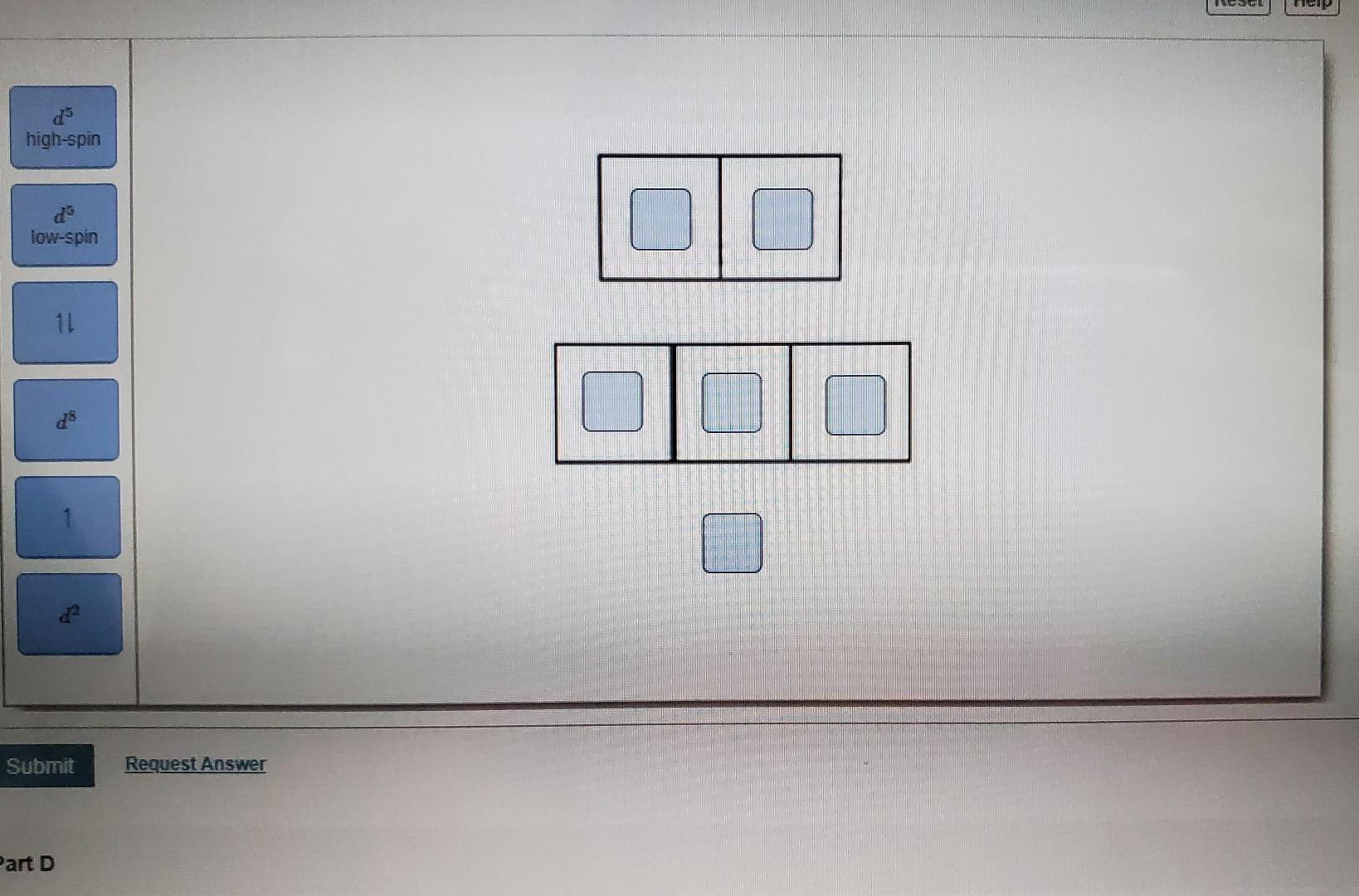 Solved Label The Crystal Field Energy Level Diagram For Chegg