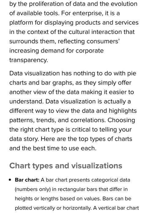 Solved Unit Closing Case One Data Visualization Chegg