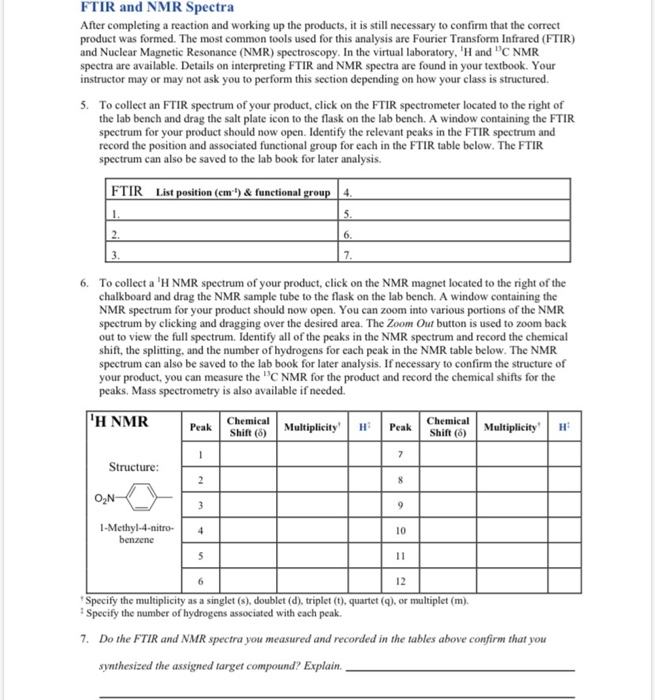 Solved For This Assignment The Target Compound That You Chegg