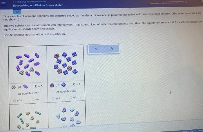 Solved Tiny Samples Of Aqueous Solutions Are Sketched Below Chegg