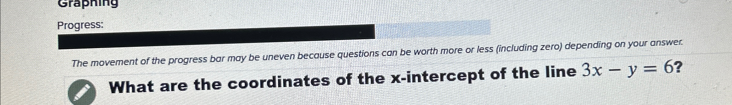 Solved Progress The Movement Of The Progress Bar May Be Chegg