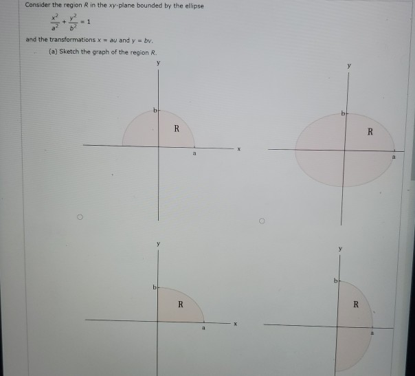 Solved Consider The Region R In The Xy Plane Bounded By The Chegg