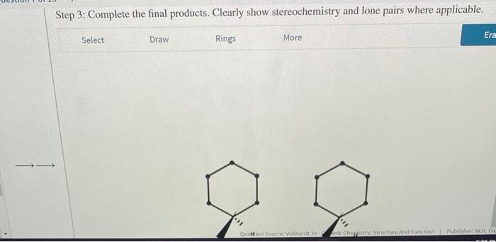 Solved The Reaction Shown Forms Two Major Substitution P