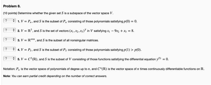 Solved Problem Points Determine Whether The Giv