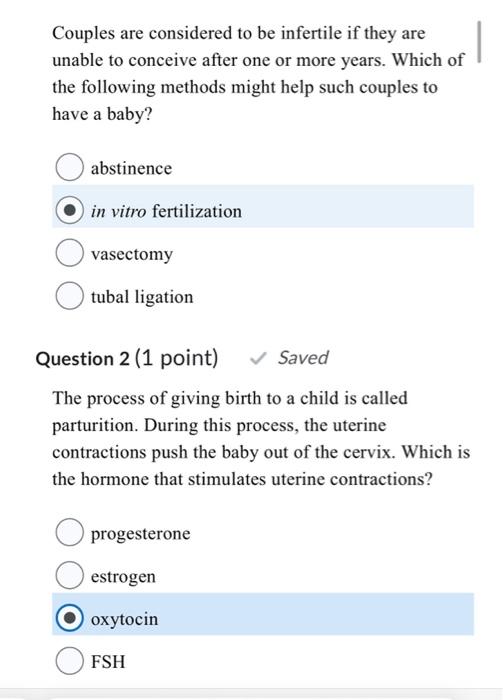 Solved The Following Graph Shows Estrogen And Progesterone Chegg