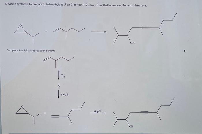 Solved Devise A Synthesis To Prepare Chegg