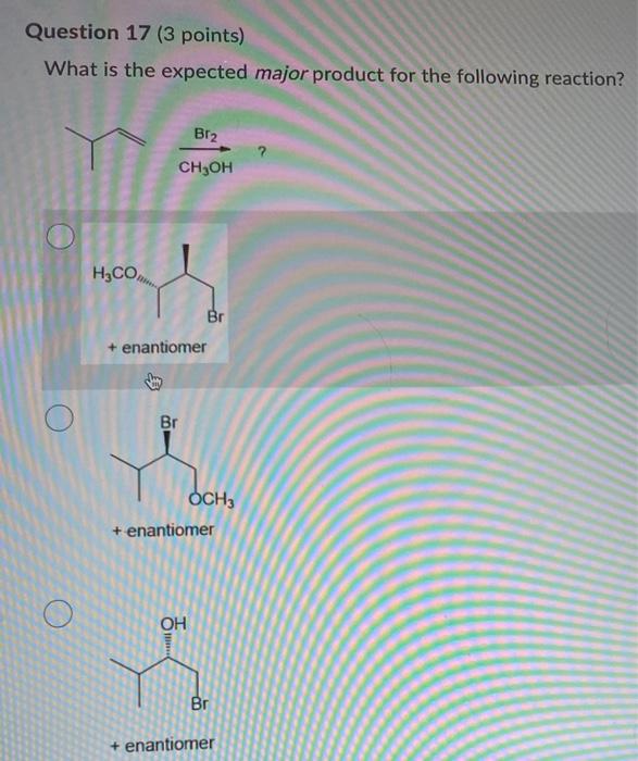 Solved Question Points What Is The Expected Major Chegg