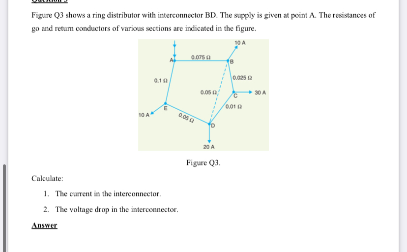 Solved Figure Q Shows A Ring Distributor With Chegg