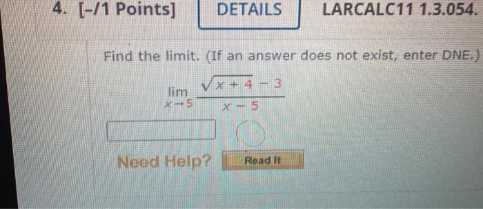 Solved PREVIOUS ANSWERS LARCALC Consider The Following Chegg