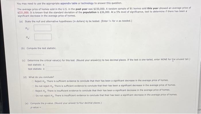 Solved You May Need To Use The Appropriate Appendix Table Or Chegg