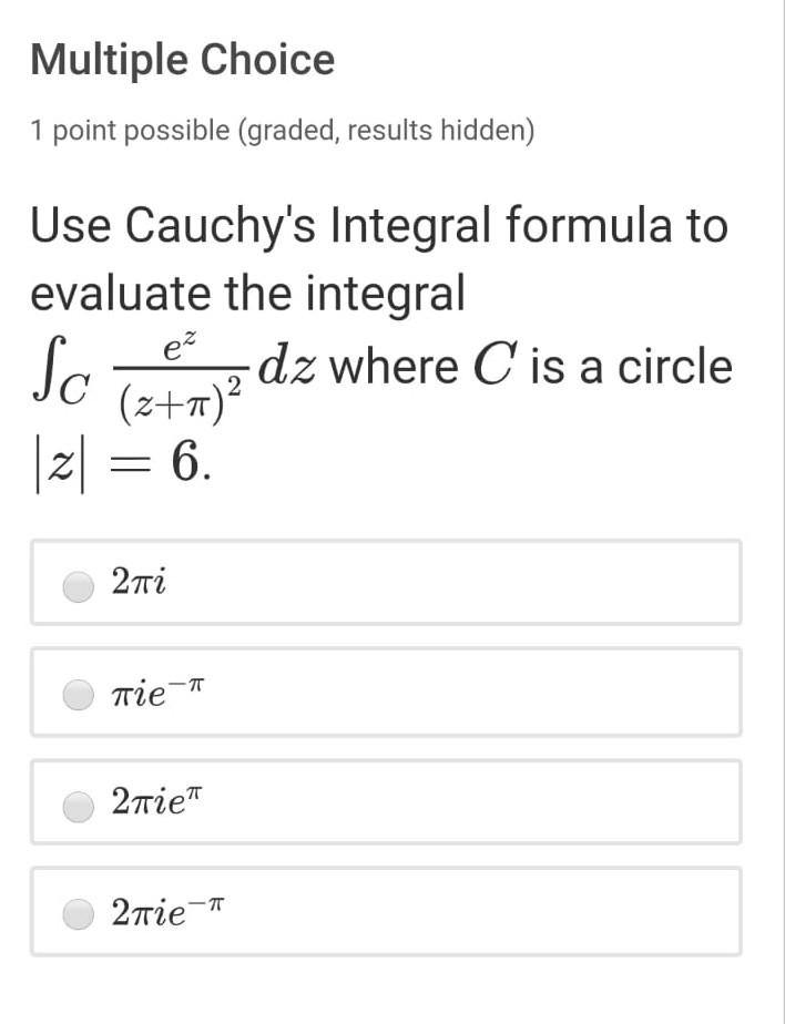 Solved Multiple Choice 1 Point Possible Graded Results Chegg