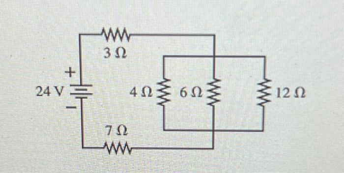 Solved Find The Current Through Each Resistor Enter Your Chegg