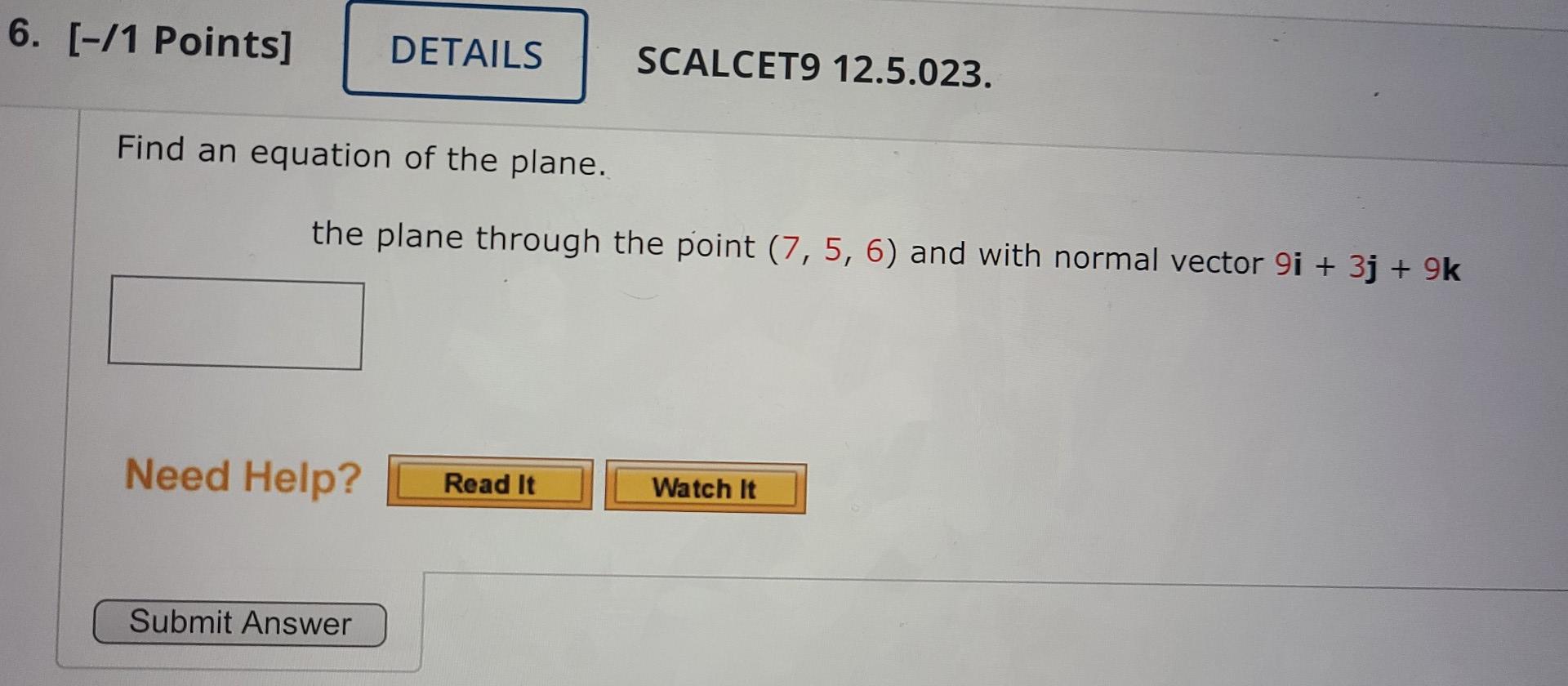 Solved 6 1 Points DETAILS SCALCET9 12 5 023 Find An Chegg