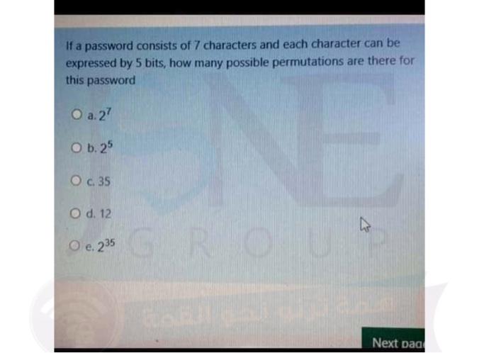 Solved If A Password Consists Of Characters And Each Chegg