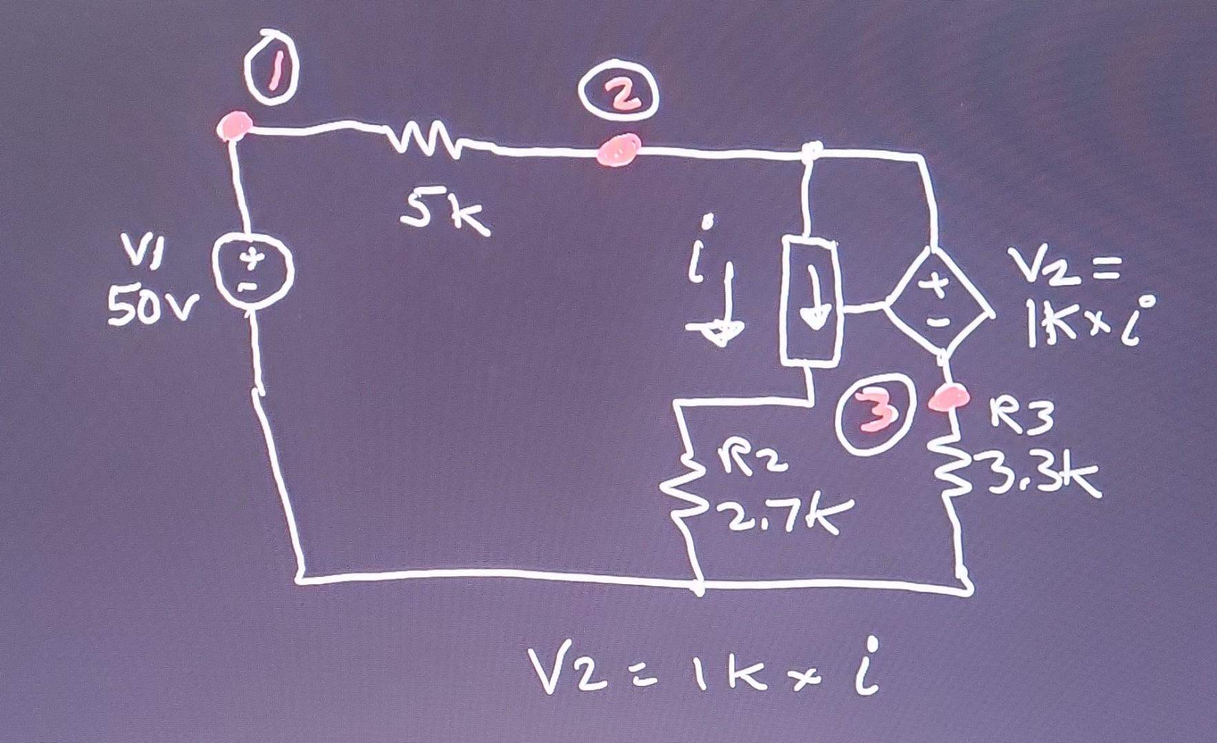 Solved Voltage Source Current Controlled Find Voltage Chegg