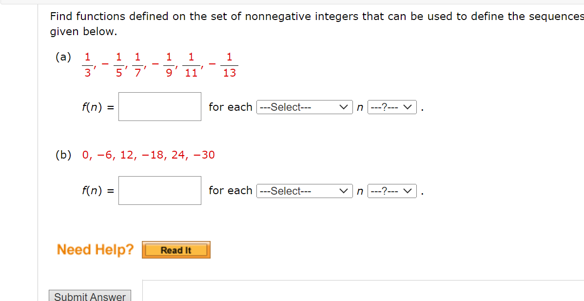 Solved Find Functions Defined On The Set Of Nonnegative Chegg