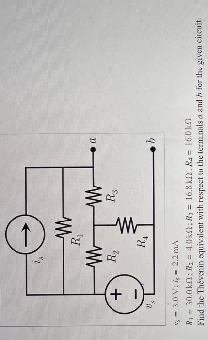 Solved Find Th Venin Equivalent With Respect To The Chegg