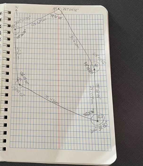 Solved Complete The Traverse Calculations For The Chegg