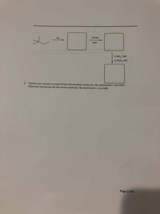 Solved Provide The Missing Reactants Reagent S Or Major Chegg