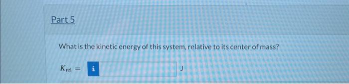 Solved Consider A System Of Two Objects Object 1 Has A Chegg