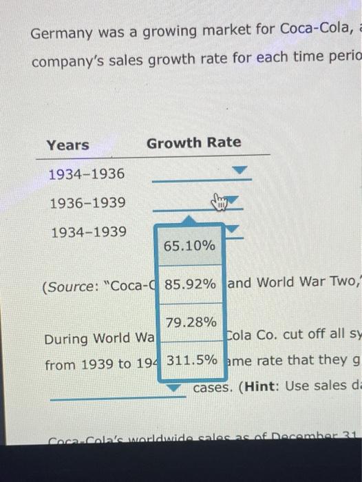 Solved 6 Companies And Growth Rates Future Value And Chegg