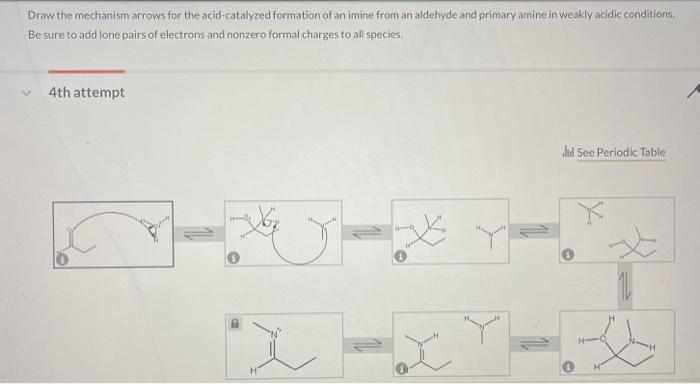 Solved Draw The Mechanism Arrows For The Acid Catalyzed Chegg