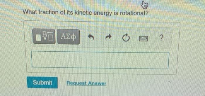 Solved An Cm Diameter G Solid Sphere Is Released Chegg