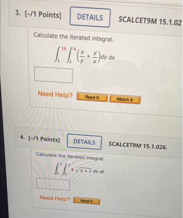 Solved Points Details Scalcet M Calculate Chegg