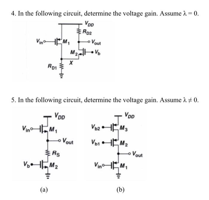 Solved In The Following Circuit Determine The Voltage Chegg