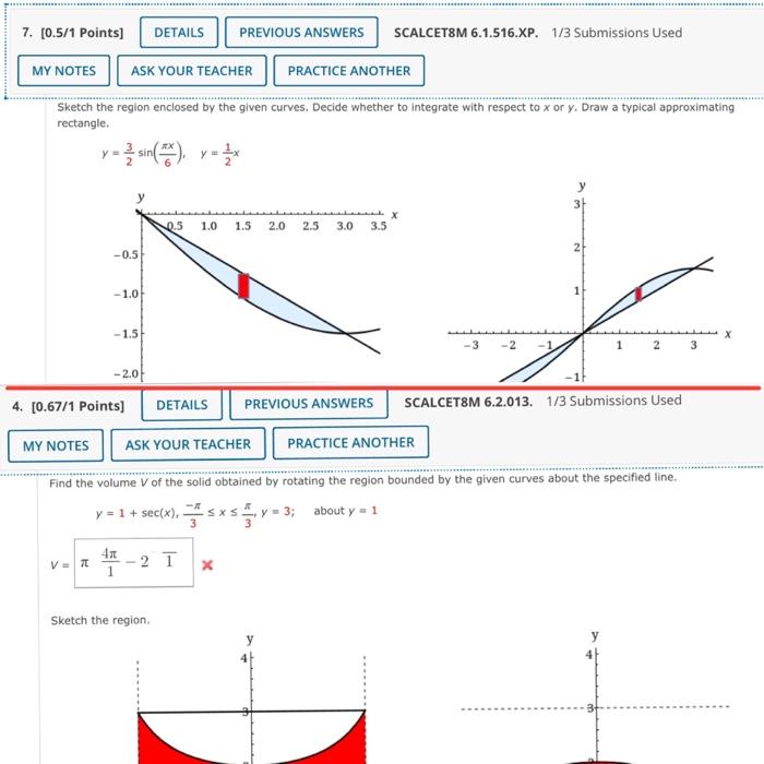 Solved 7 0 5 1 Points DETAILS PREVIOUS ANSWERS SCALCET8M Chegg