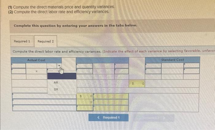 Solved Exercise Algo Direct Materials And Direct Chegg